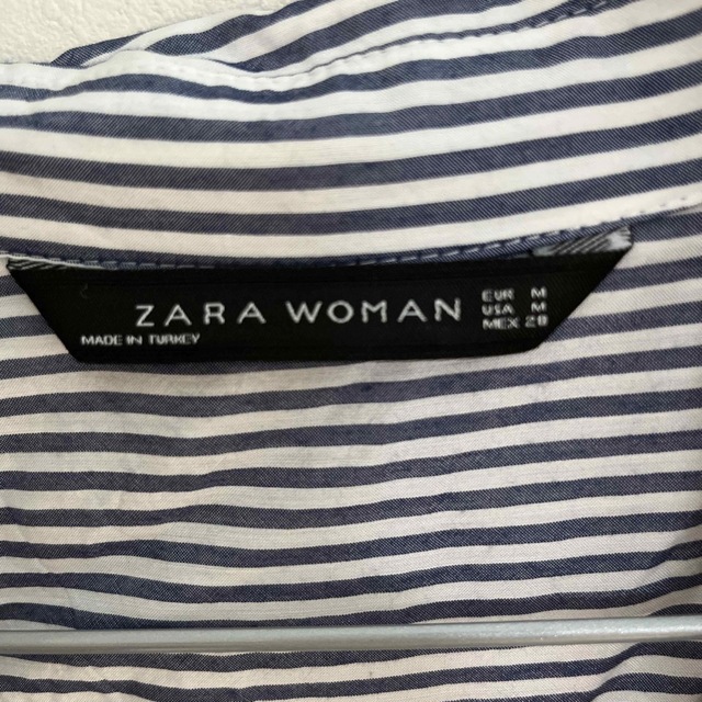 ZARA(ザラ)のZARAストライプシャツ レディースのトップス(シャツ/ブラウス(長袖/七分))の商品写真