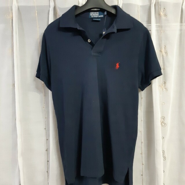 POLO RALPH LAUREN(ポロラルフローレン)のPolo Ralph Lauren ポロシャツ ネイビー S 未使用 タグ付き メンズのトップス(ポロシャツ)の商品写真