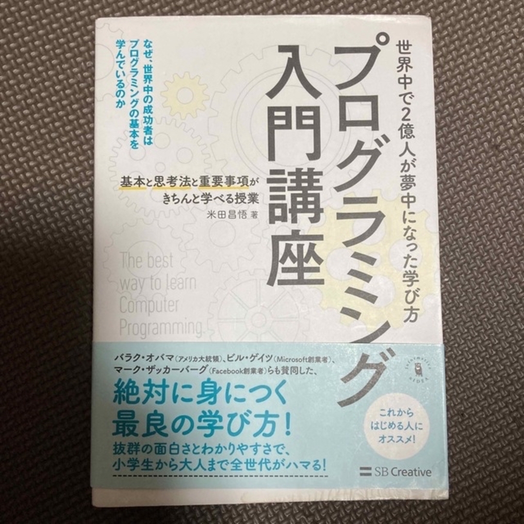 【専用】2冊　プログラミング入門講座 基本と思考法と重要事項がきちんと学べる授業 エンタメ/ホビーの本(コンピュータ/IT)の商品写真