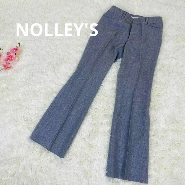 NOLLEY'S(ノーリーズ)のNOLLEY'S　ノーリーズ　レディース　パンツ　センタープレス　オフィス レディースのパンツ(カジュアルパンツ)の商品写真