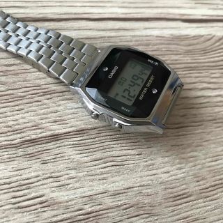 カシオCASIO  A159WAD  デジタル　腕時計　カットガラス　天然ダイヤ