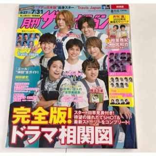 カドカワショテン(角川書店)の月刊ザTVジョン関西版 2020年 08月号 ジャニーズWEST(音楽/芸能)