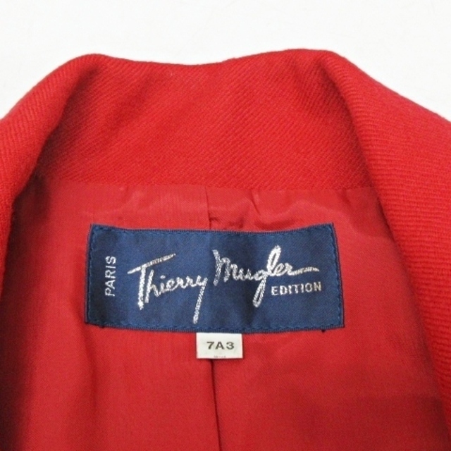 Thierry Mugler(ティエリーミュグレー)のティエリーミュグレー ヴィンテージ セットアップ ウール 7A3 NGA35 レディースのフォーマル/ドレス(スーツ)の商品写真