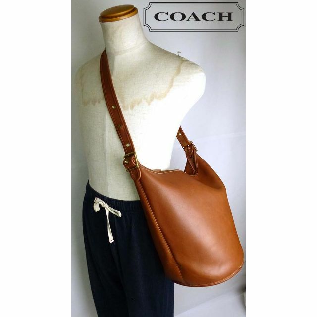 【vintage・美品】OLD COACH オールドコーチ 金具 ショルダー