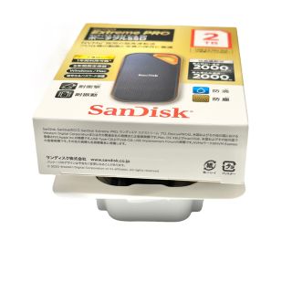 SanDisk - 未使用品! SanDisk サンディスク EXTREMEPRO ポータブルSSD