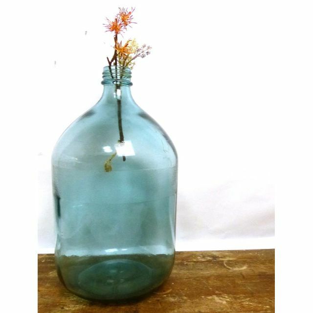 昭和レトロ 大きな硝子瓶 / ガラス瓶 / 硝子瓶 / 花瓶