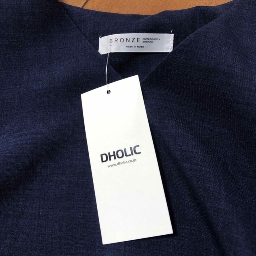 dholic(ディーホリック)のDHOLICフリルブラウス レディースのトップス(Tシャツ(半袖/袖なし))の商品写真