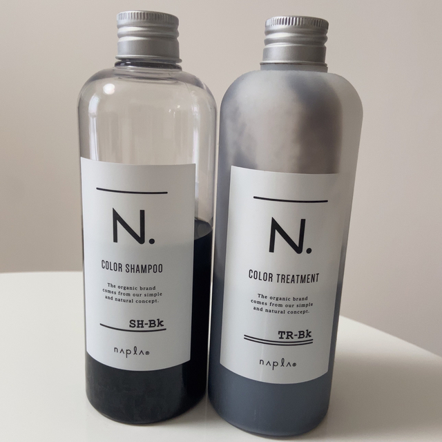 NAPUR(ナプラ)のN. カラー シャンプー トリートメント セット ブラック コスメ/美容のヘアケア/スタイリング(シャンプー/コンディショナーセット)の商品写真