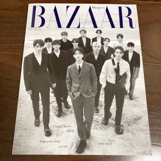 セブンティーン(SEVENTEEN)のSEVENTEEN BAZAAR 1月号 セブンティーン セブチ KPOP 韓国(アート/エンタメ/ホビー)