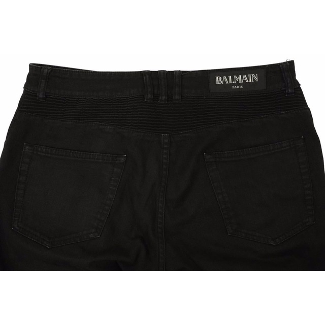 BALMAIN - BALMAIN バルマン バイカーパンツ ボトムス W7H5553T127 ...