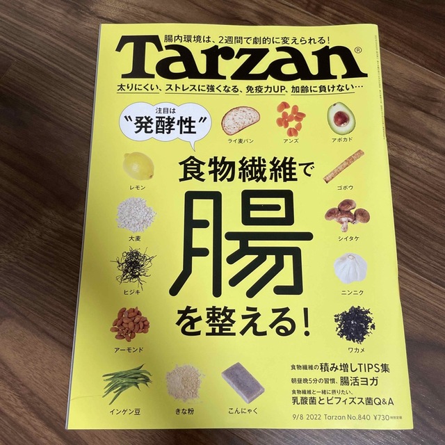 Tarzan (ターザン) 2022年 9/8号 エンタメ/ホビーの雑誌(その他)の商品写真