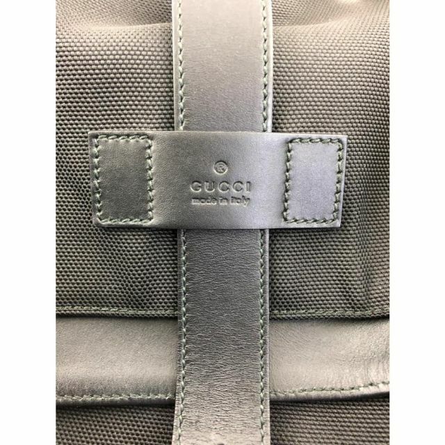 極美品 グッチ シェリーライン 337075 リュック リュックサック 男女兼用