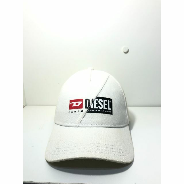 800621○ DIESEL キャップ ホワイト ベースボール ディーゼル www