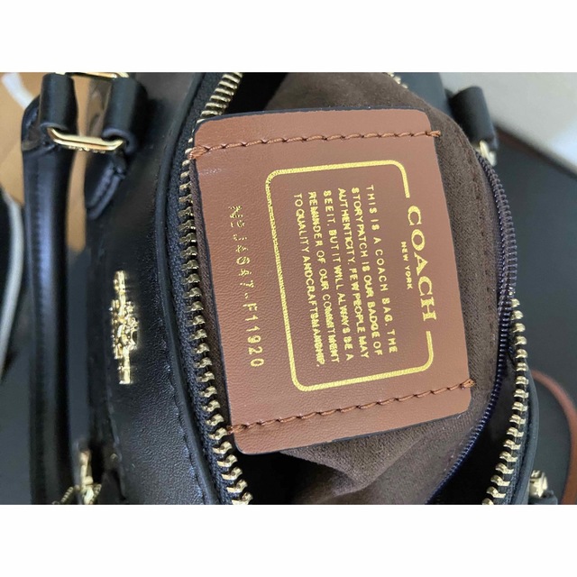 COACHボストン型押し2wayショルダーバッグ新品未使用