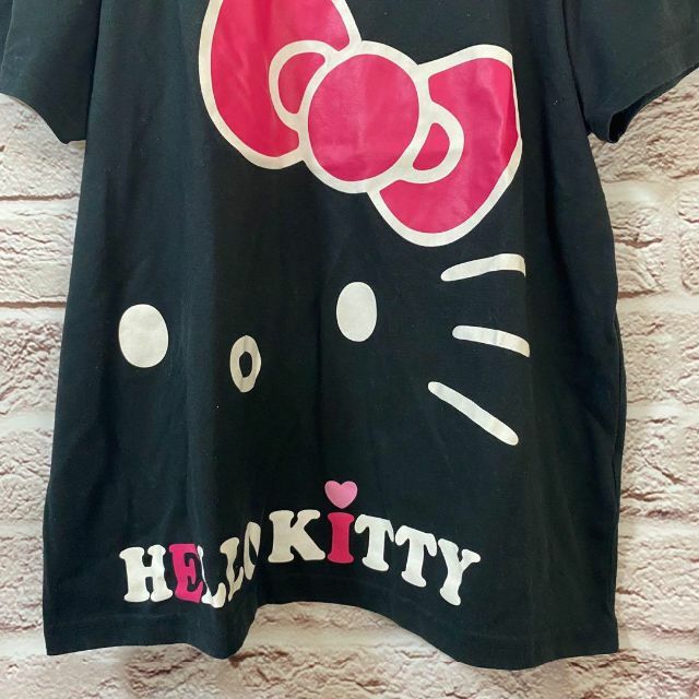 Hello Kitty Tシャツ　ビックシルエット レディース[ 4L ] レディースのトップス(Tシャツ(半袖/袖なし))の商品写真