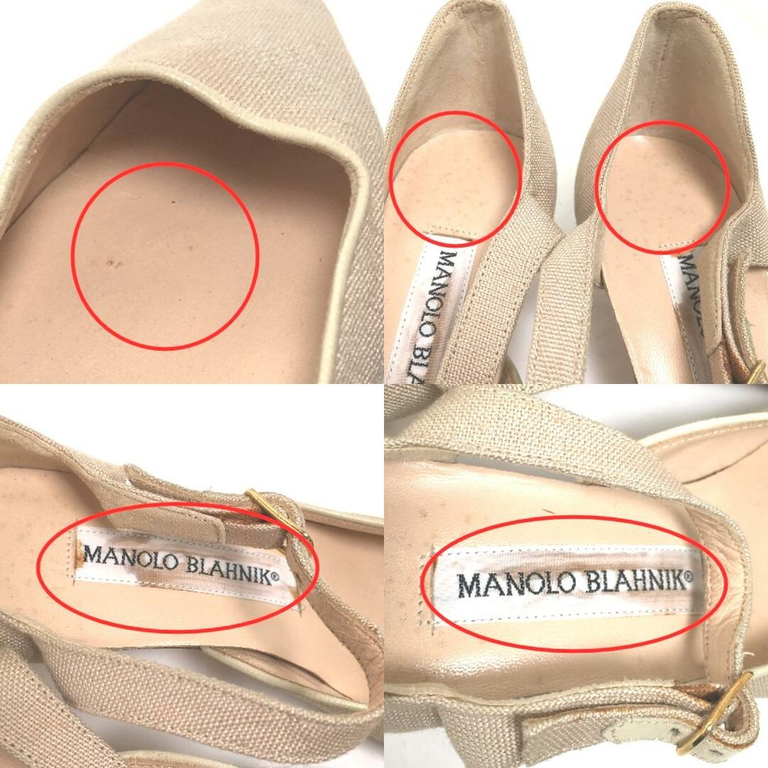 マノロブラニク パンプス ベージュ MANOLO BLAHNIK MANOLO マノロブラニク パンプス ベージュ MANOLO BLAHNIK MANOLO