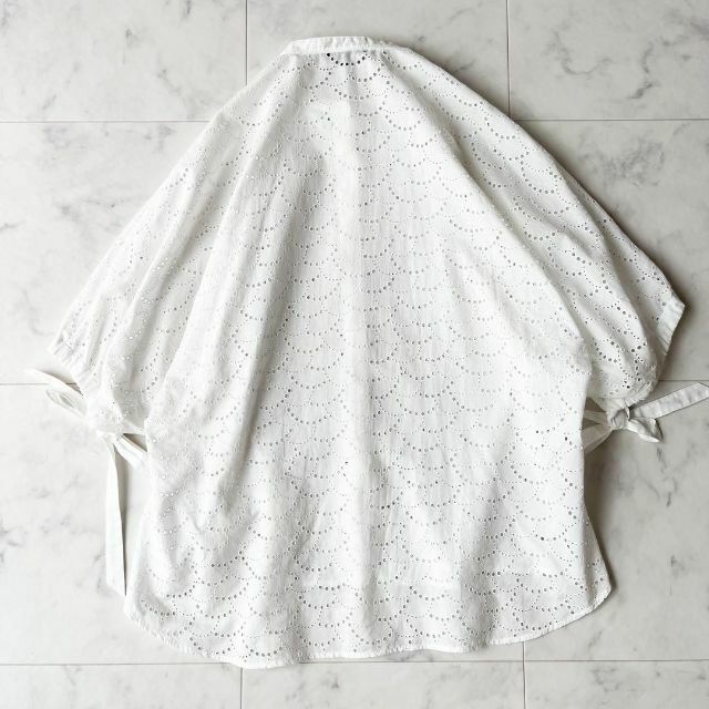 Drawer - 極美品✨ 20SS 定価6.4万 ドゥロワー スリーブリボンレースブラウス