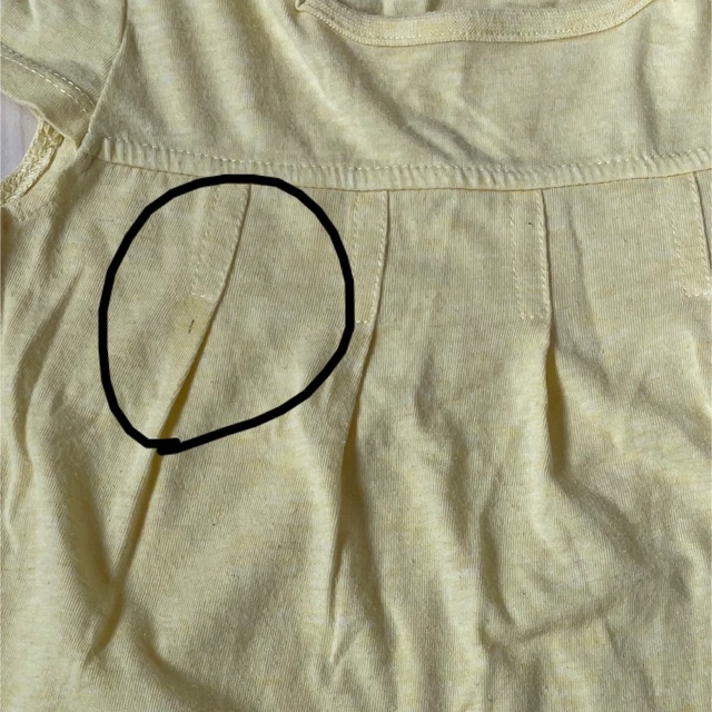 半袖シャツ　女の子　95サイズ キッズ/ベビー/マタニティのキッズ服女の子用(90cm~)(Tシャツ/カットソー)の商品写真