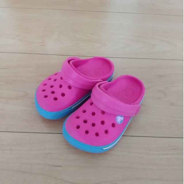 crocs(クロックス)のクロックス☆サンダルC4/5 キッズ/ベビー/マタニティのベビー靴/シューズ(~14cm)(サンダル)の商品写真