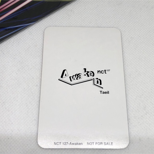 NCT127 Awake ジャパン1stアルバム　初回限定版　TAEILトレカ エンタメ/ホビーのCD(K-POP/アジア)の商品写真