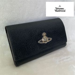 ヴィヴィアンウエストウッド(Vivienne Westwood)のVivienneWestwood 長財布 オーブ がま口 レザー(財布)