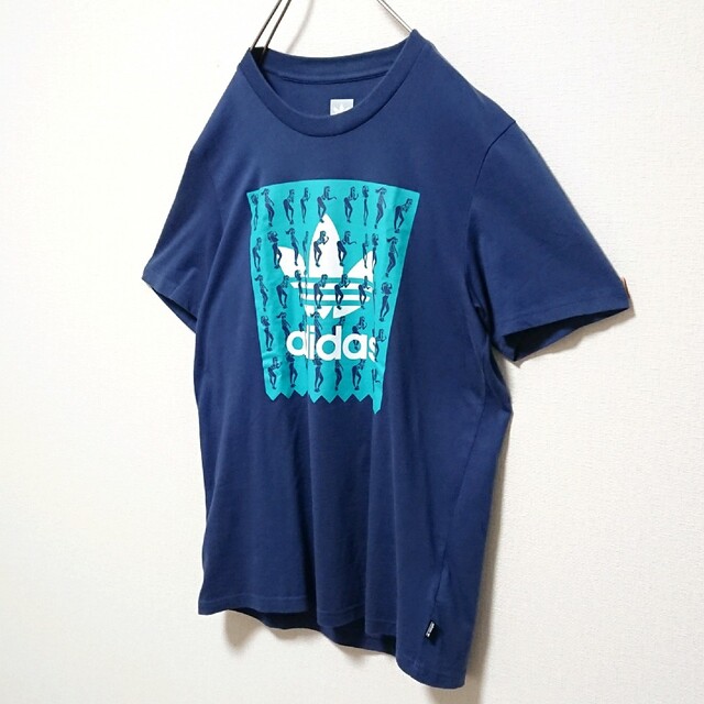 adidas(アディダス)の【匿名配送 送料無料】アディダス フロント トレフォイル ロゴ 半袖 Tシャツ メンズのトップス(Tシャツ/カットソー(半袖/袖なし))の商品写真