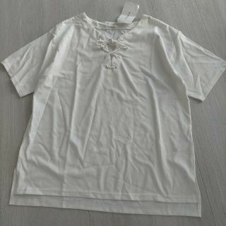 ハニーズ(HONEYS)のhoneys レースアップTシャツ(Tシャツ(半袖/袖なし))