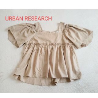 アーバンリサーチ(URBAN RESEARCH)の【アーバンリサーチ】　半袖ブラウス　オフショルダー(シャツ/ブラウス(半袖/袖なし))