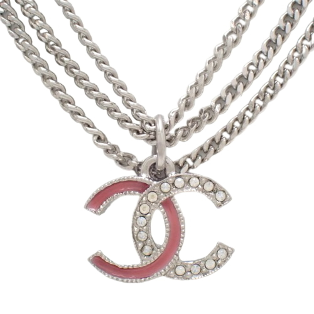 CHANEL - シャネルネックレス ココマーク ラインストーン ネックレス