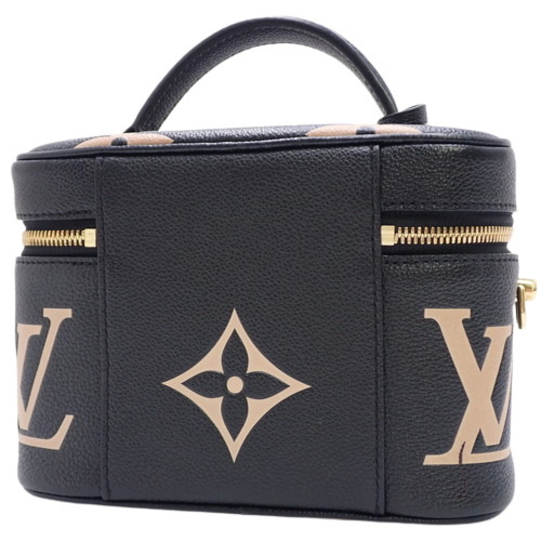 ルイ ヴィトン LOUIS VUITTON M58913 RFIDタグ レディース ハンドバッグ バイカラーモノグラムアンプラント ブラック/ベージュ レザー