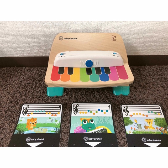 baby einstein(ベイビーアインシュタイン)のHape & baby einsteinマジックタッチ・ピアノ キッズ/ベビー/マタニティのおもちゃ(楽器のおもちゃ)の商品写真