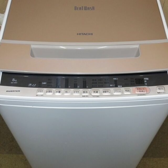 送料込み☆Panasonic☆2019年製【全自動電気洗濯機】洗濯容量 8kg