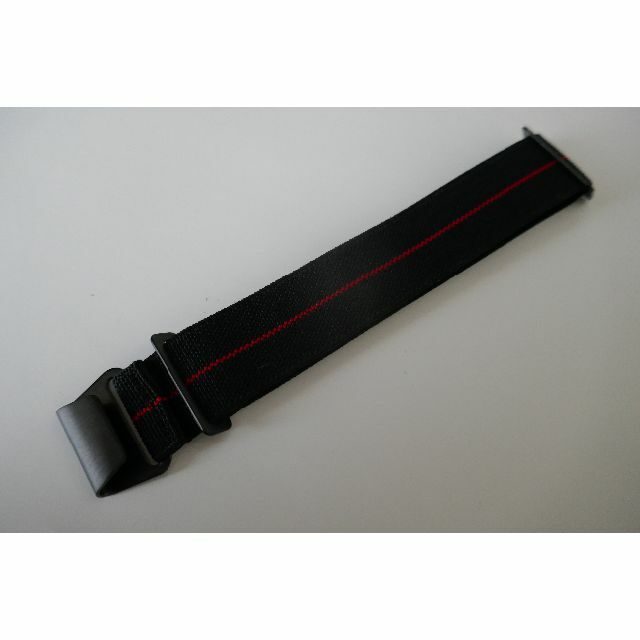 【Rosso様専用】ナイロン伸縮バンド　22mm　２本セット メンズの時計(その他)の商品写真