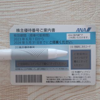 ANA　株主優待券(航空券)