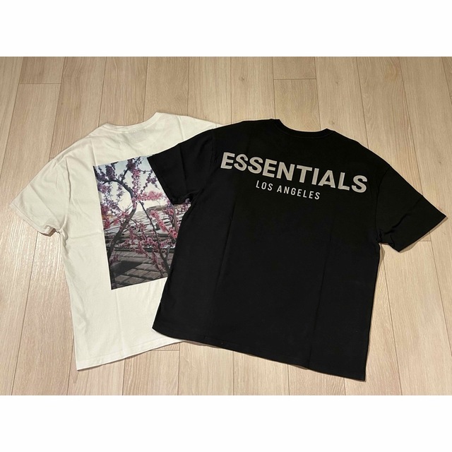 LA限定　ESSENTIALS エッセンシャルズ　半袖　Tシャツ　黒　トップス