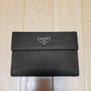 プラダ(PRADA)のPRADA 三つ折り財布 ブラック(財布)