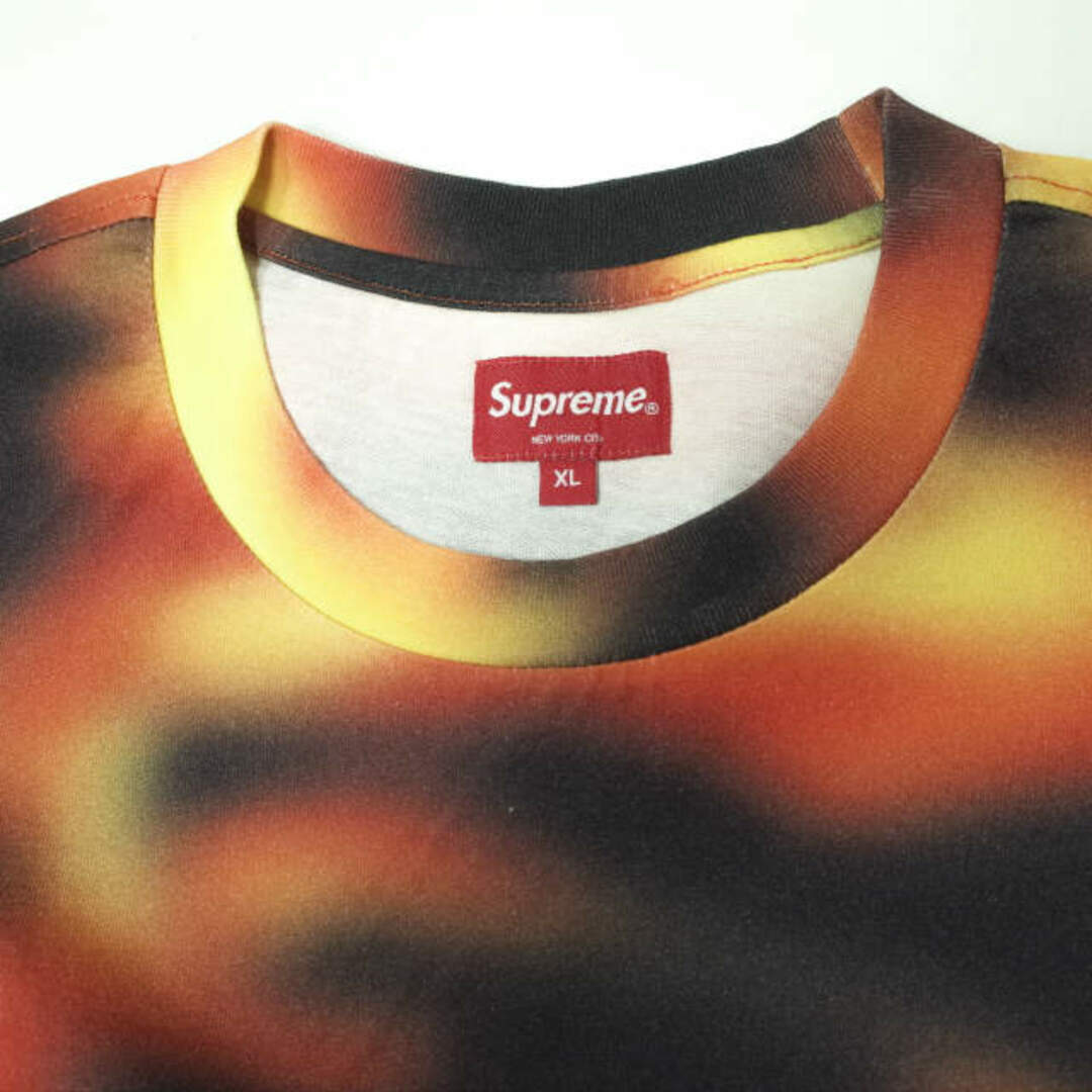 supreme 23ss small box tee flame