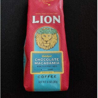 ライオン(LION)のライオンコーヒー  チョコレートマカダミア283g(コーヒー)