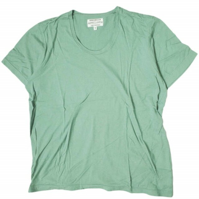 PYJAMA CLOTHING(ピジャマクロージング)のpyjama clothing ピジャマクロージング ベルギー製 Solid ﻿U-Neck Tee ソリッドUネックTシャツ S ライトグリーン 半袖 カットソー トップス【中古】【pyjama clothing】 メンズのトップス(Tシャツ/カットソー(半袖/袖なし))の商品写真