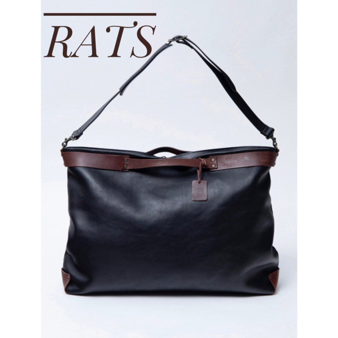 RATS(ラッツ)の【最安値】RATS LEATHER BOSTON BAG 木村拓哉愛用 メンズのバッグ(ボストンバッグ)の商品写真