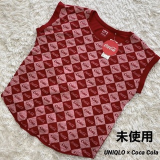 ユニクロ(UNIQLO)のタグ付き未使用 UNIQLO Coca Cola Tシャツ 大きいサイズ XL(Tシャツ(半袖/袖なし))