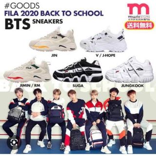 FILA BTS スニーカー　ブラック　24cm