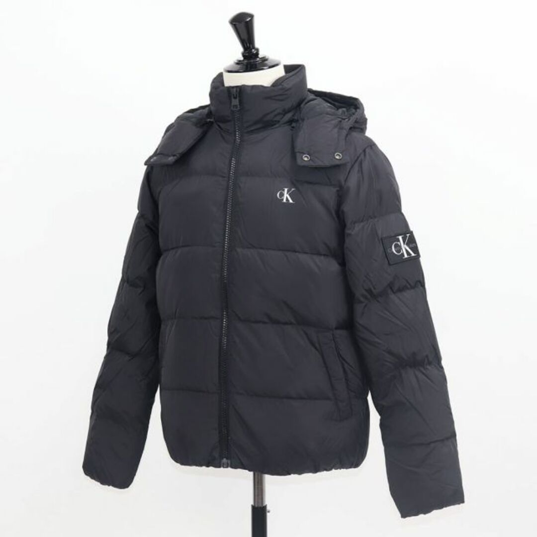 カルバン クライン Calvin Klein ダウン ジャケット コート メンズ J30J318412 S BLACK46cm袖丈