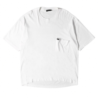 バレンシアガ(Balenciaga)の18SS バックEUROPEロゴオーバーサイズポケット付きTシャツ(Tシャツ/カットソー(半袖/袖なし))