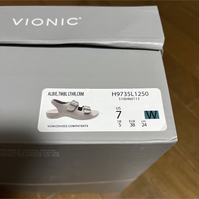 VIONIC(バイオニック)のVIONIC バイオニック　サンダル24cm レディースの靴/シューズ(サンダル)の商品写真