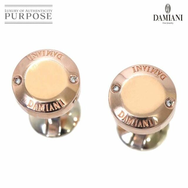 Damiani - ダミアーニ DAMIANI ブラゾーニ ダイヤ カフス K18 WG PG