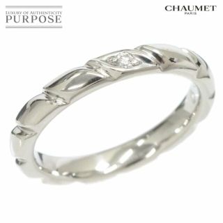 ショーメ(CHAUMET)のショーメ  CHAUMET トルサード #46 リング ダイヤ 1P Pt プラチナ 指輪 90189228(リング(指輪))