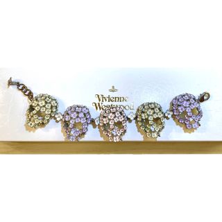 ヴィヴィアンウエストウッド(Vivienne Westwood)のレア VivienneWestwood コレクションライン　スカル　ブレスレット(ブレスレット/バングル)