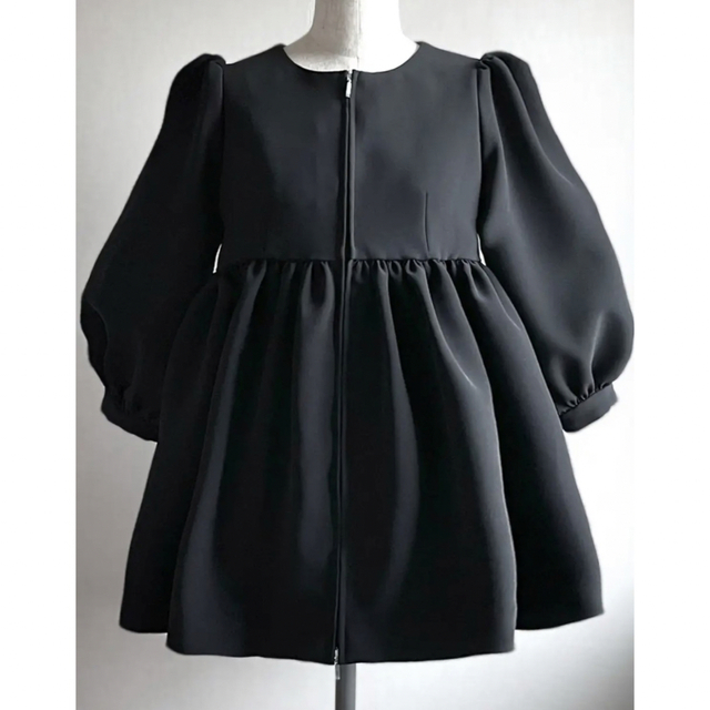 FERROW フェロウ Lily no collar 2way tops BK0-