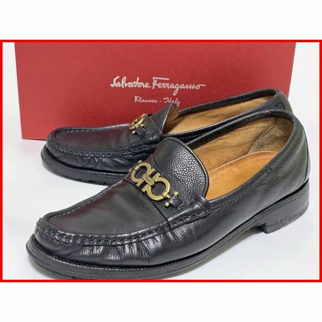 Salvatore Ferragamo - フェラガモ 8≒26cm程度 ローファー レザー